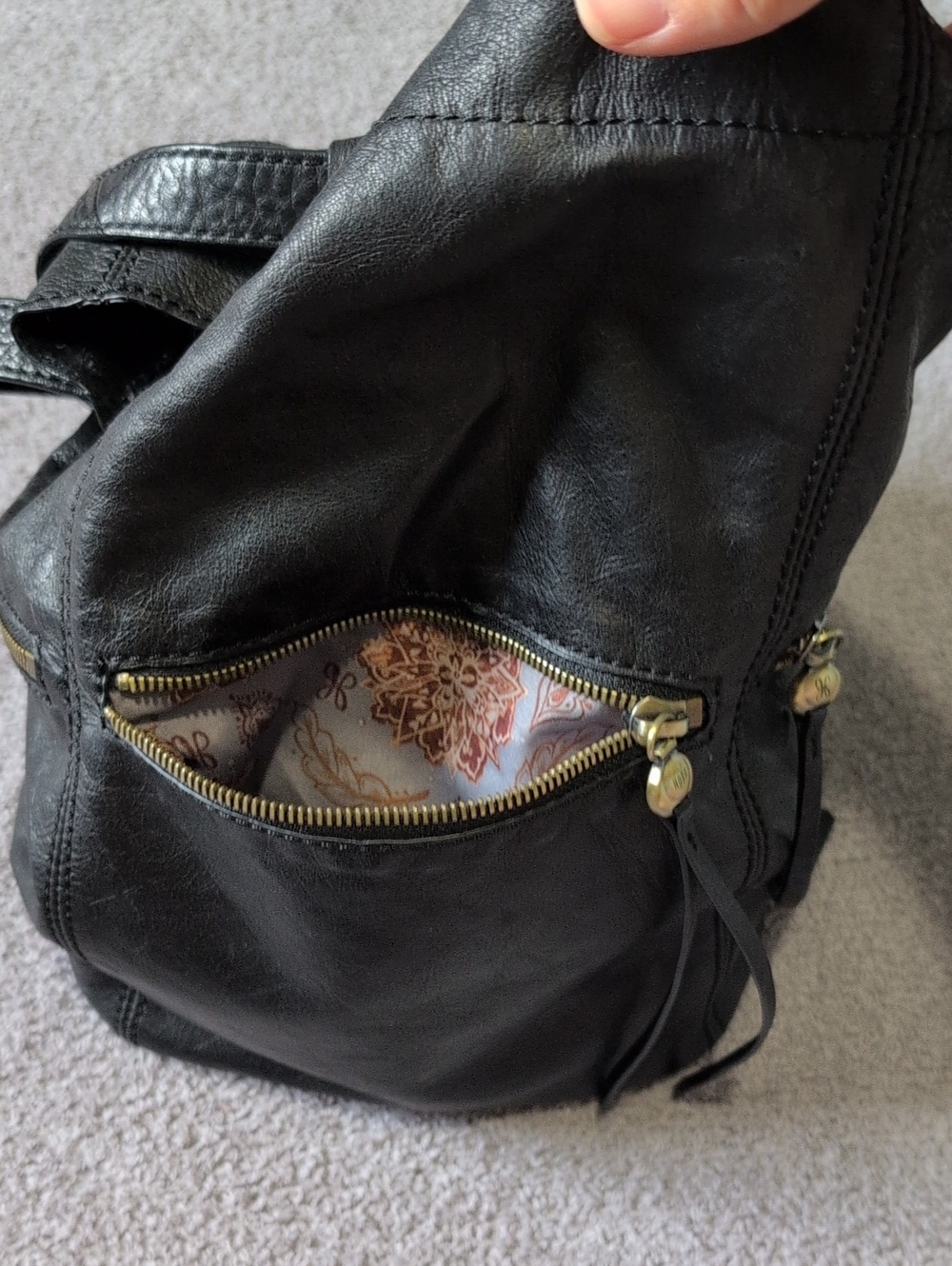HOBO Phoenix Backpack In Black - Picture 8 of 10